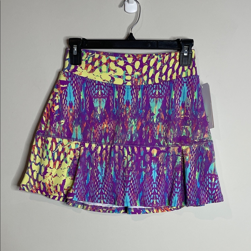 Dona Jo | Women’s Colorful Performance Skort Size Small NWT